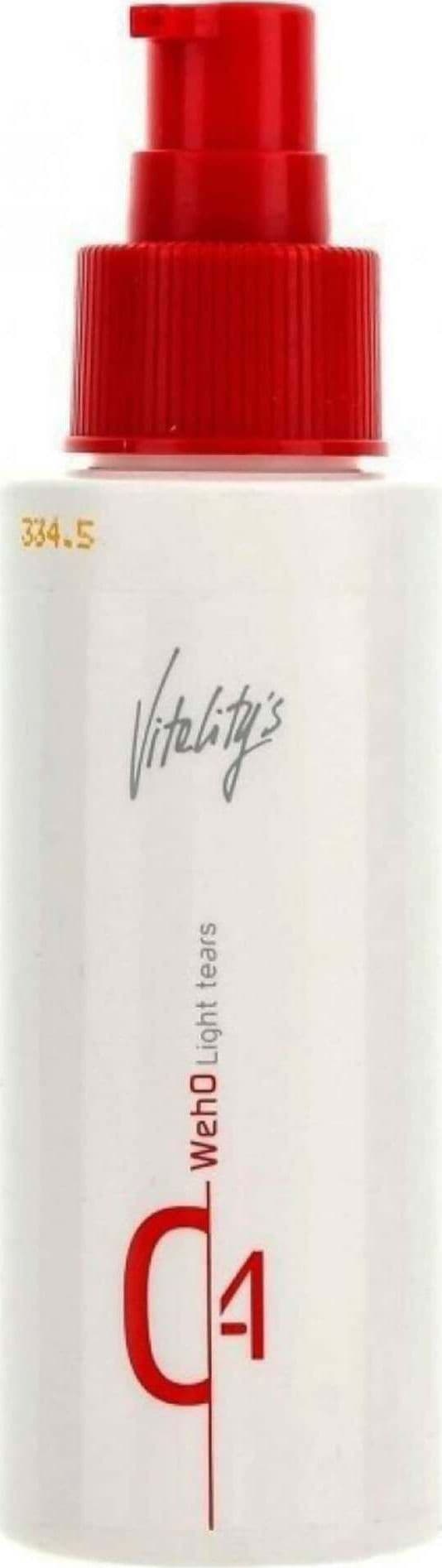 Vitality's Weho Light Tears Fluido Protettivo Raggi Uv E Calore Rifinitore Per Lo Styling Effetto Brillante Trattamento Spray Per Capelli Luminosi 100 Ml Bellezza/Cura dei capelli/Prodotti per la cura dei capelli/Trattamenti per capelli e cute MondoCapelli - Barcellona Pozzo di Gotto, Commerciovirtuoso.it