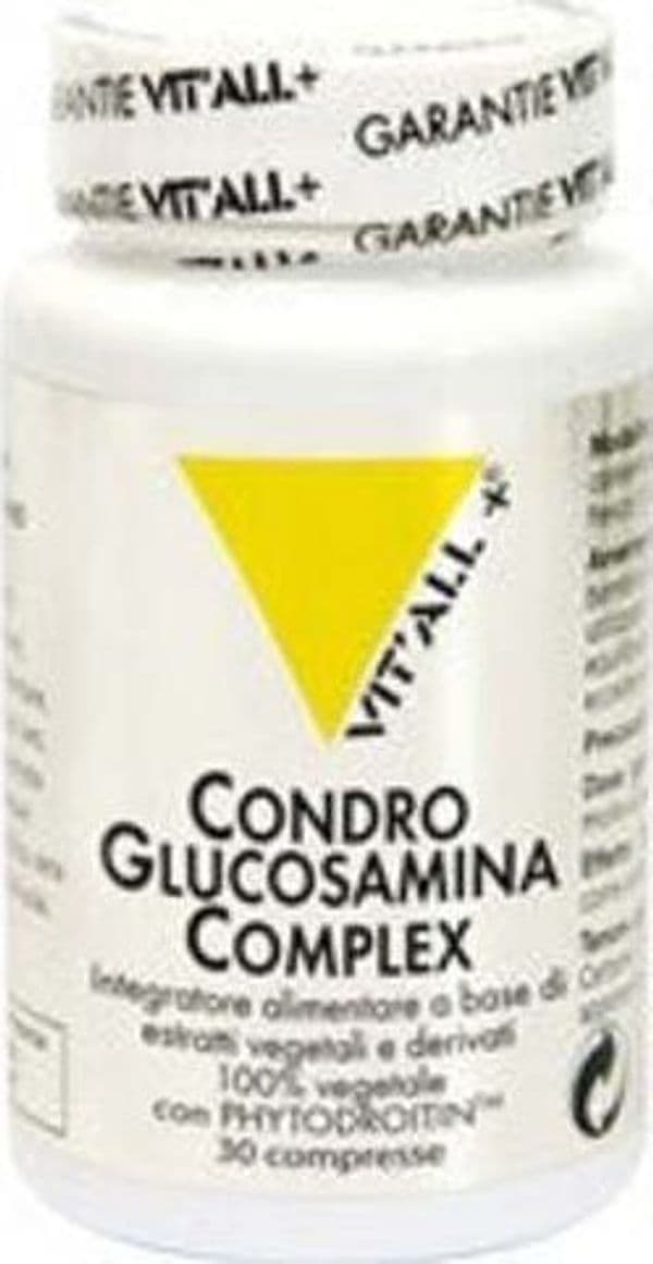 VIT'ALL PLUS CONDROGLUCOSAMINA COMPLEX integratore alimentare 30 compresse Santiveri Ibersan