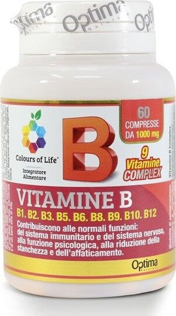 Vitamina-B-Complex-60-compresse-Optima-Naturals