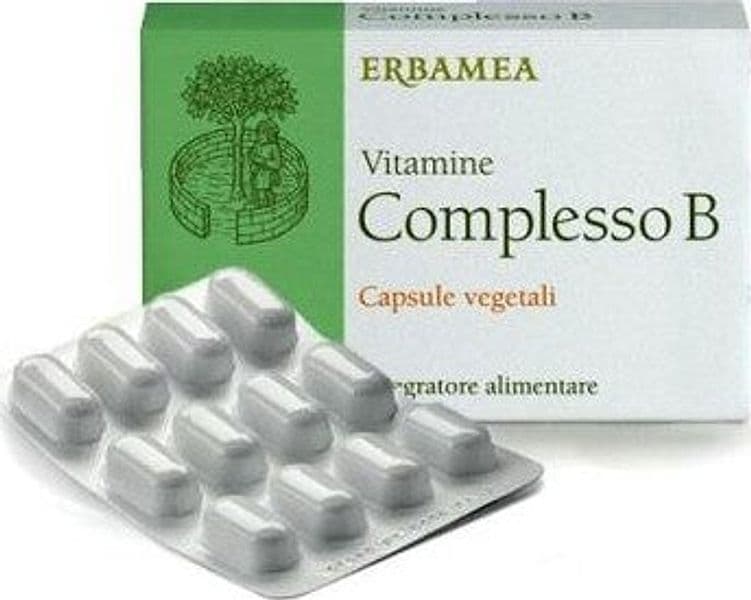 VITAMINE-COMPLESSO-B-integratore-alimentare-24-capsule-vegetali-Erbamea
