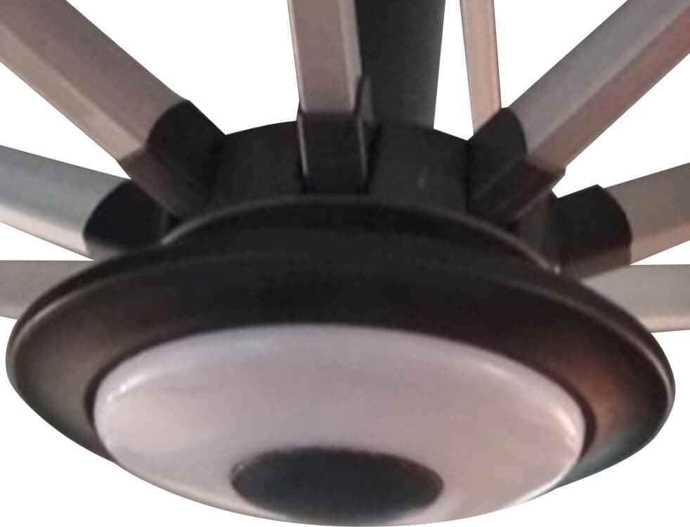 VOLTA---modulo-led-e-cassa-bluetooth-per-ombrellone-VOLTA-Taupe-Milani-Home