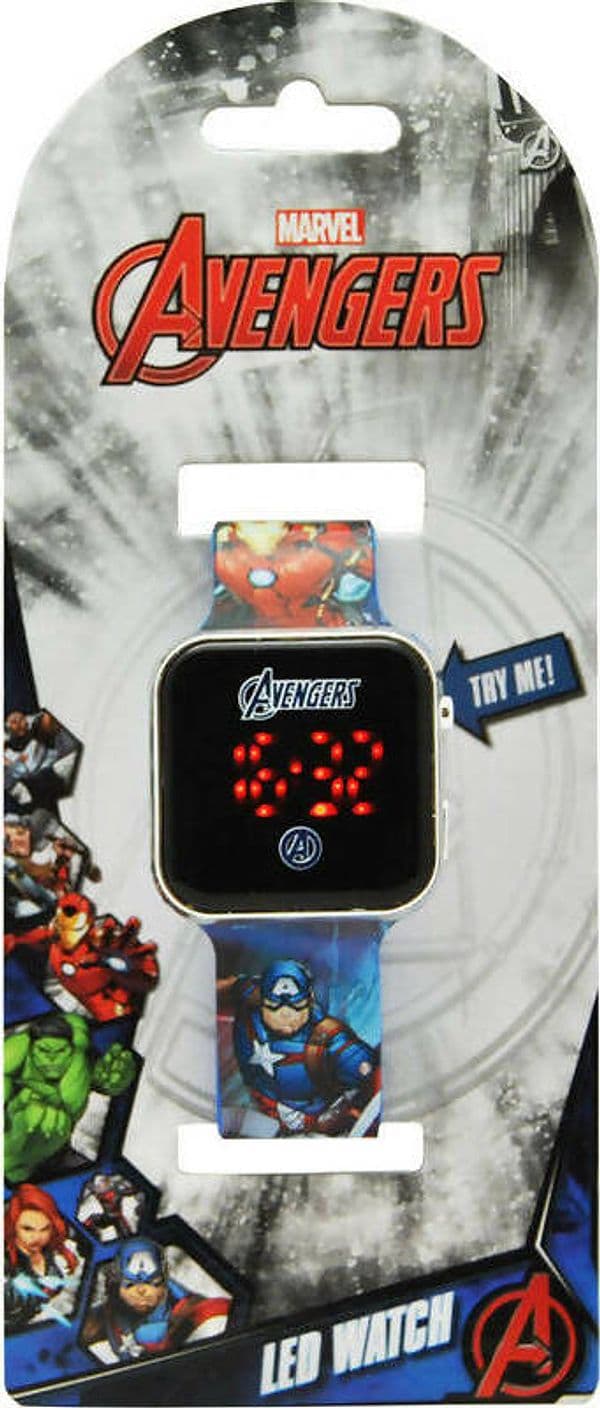 Vrohs Marvel Avengers Led Watch Marvel Orologio Da Polso per Bambini