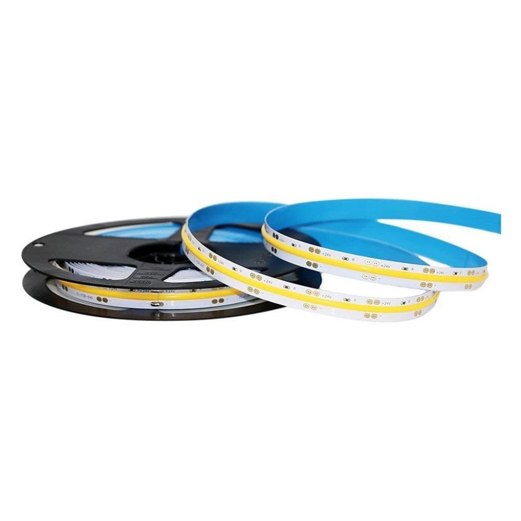 VT-COB-421 STRISCIA LED FLESSIBILE 50W COB MONOCOLORE 24V - BOBINA DA 5 METRI luce bianco caldo Illuminazione/Strisce LED Zencoccostore - Formia, Commerciovirtuoso.it