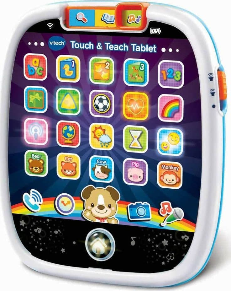 Vtech - Diver Giochi, Giocattolo Bambino +12 Mesi, Tablet Educativo Per Bambini Con Luci, Suoni E Canzoni, Insegna Numeri, Lettere, Figure, Animali E Altre Sorprese, Multicolore (80-602922)