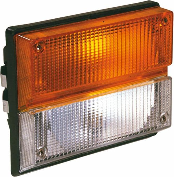 Fanale anteriore dx e sx per trattore dimensioni 188x140mm omologato ECE in Blocchi fari posteriori GardenStore - Novellara, commercioVirtuoso.it