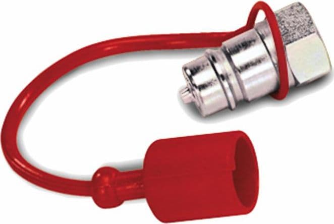 Tappo Parapolvere Rosso Innesti Maschio M1/2" confezione da 15 pezzi in Innesti GardenStore - Novellara, commercioVirtuoso.it
