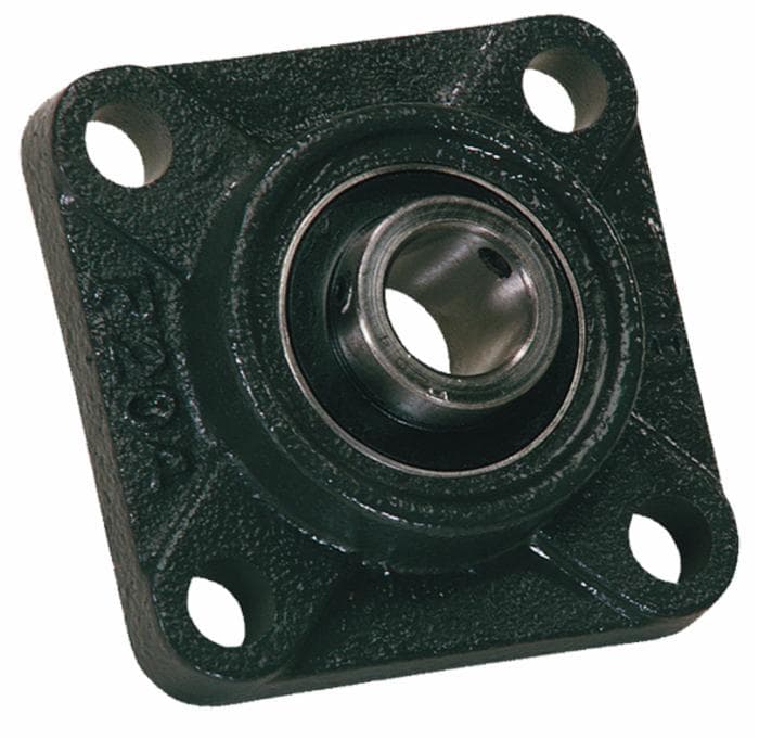 Supporto a flangia quadra autoallineante Ama UCF 205 con cuscinetto Ø 25mm in Unità di supporto con cuscinetto GardenStore - Novellara, commercioVirtuoso.it