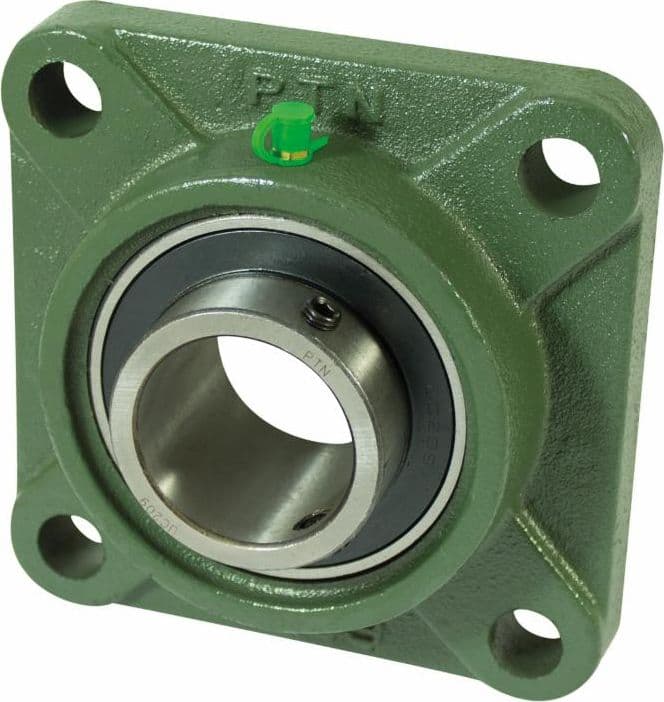 Supporto a flangia quadra autoallineante UCF 209 con cuscinetto Ø 45mm in Cuscinetti GardenStore - Novellara, commercioVirtuoso.it