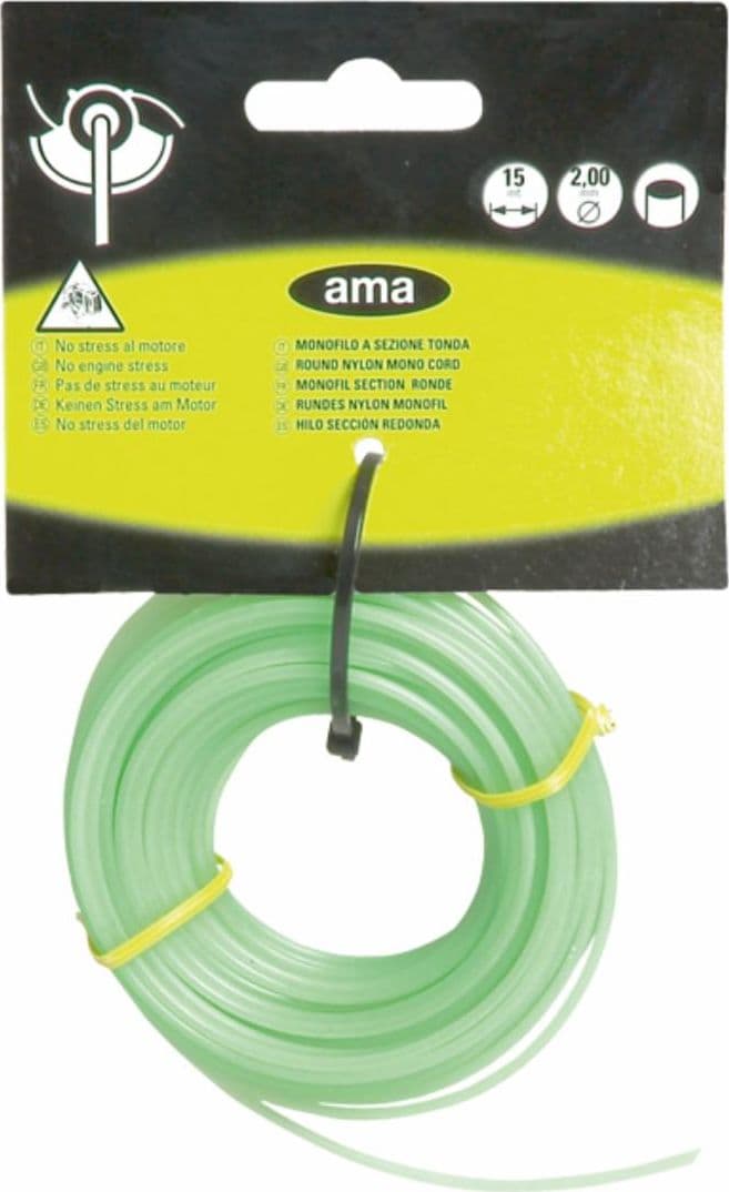 Filo per decespugliatore Evergreen da 15m sezione tonda Ø 2,70mm in Fili GardenStore - Novellara, commercioVirtuoso.it