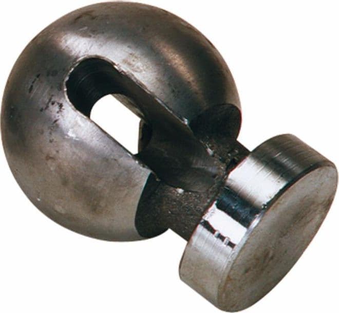 Sfera per sistema di ribaltamento rimorchi Ama Ø 78mm con asola in Giunti di collegamento a sfera GardenStore - Novellara, commercioVirtuoso.it