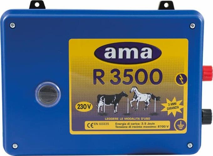 Elettrificatore ranch ama R3500 con alimentazione 230V in Cancelli e recinti GardenStore - Novellara, commercioVirtuoso.it
