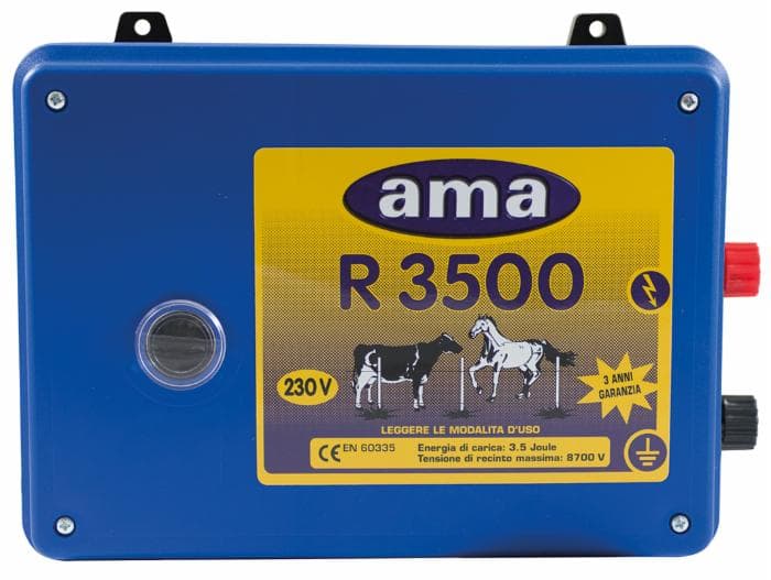 Elettrificatore ranch ama R3500 con alimentazione 230V in Cancelli e recinti GardenStore - Novellara, commercioVirtuoso.it
