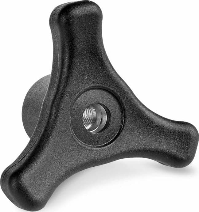 Volantino 3 bracci Ø 80mm con boccola M10 confezione da 3 pezzi in Ancoraggi a inserimento GardenStore - Novellara, commercioVirtuoso.it
