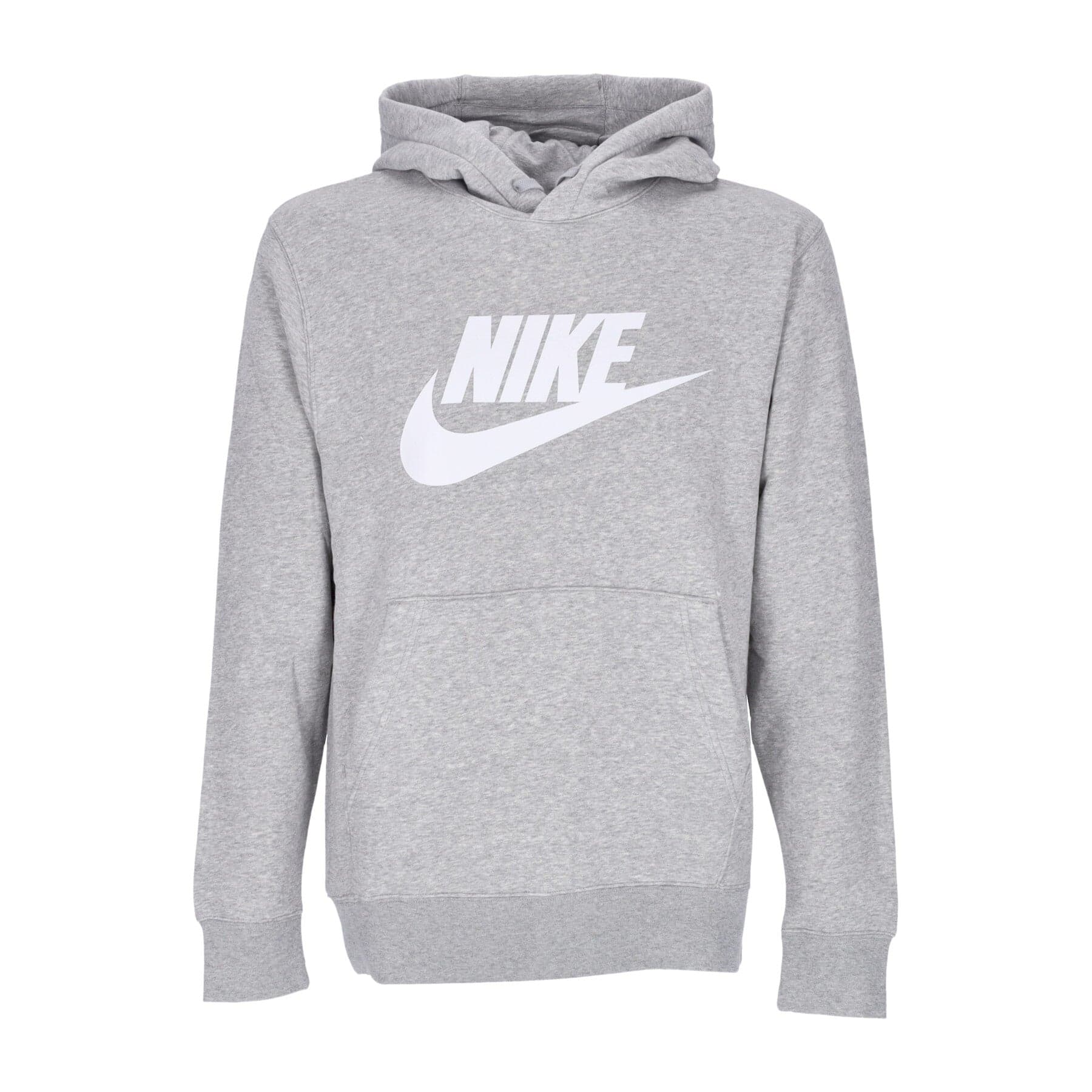 Nike Felpa Cappuccio Uomo Club Hoodie Pullover Gx Dk Grey Heather/matte Silver/white da uomo in Felpe con cappuccio Drestige - Casamassima, commercioVirtuoso.it