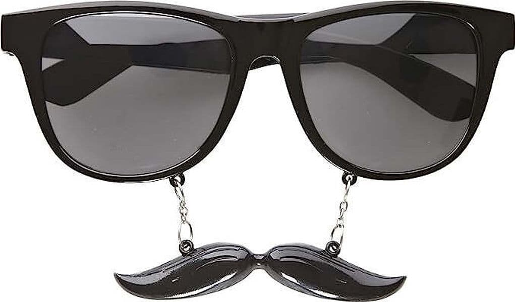 WIDMANN-Occhiali-Gentleman-Con-Baffo-Neri