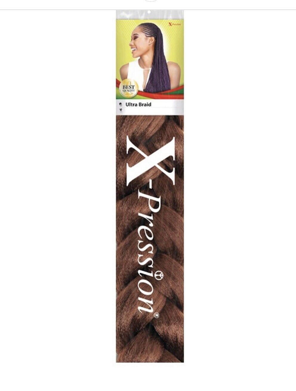 X-PRESSION NIGERIA EXTENSION PER CAPELLI - ALLUNGAMENTO ARTIFICIALE PER TRECCINE COLOUR 33