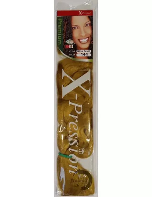 X-PRESSION NIGERIA EXTENSION PER CAPELLI - ALLUNGAMENTO ARTIFICIALE PER TRECCINE COLOUR # 144 in Extension Agbon - Martinsicuro, commercioVirtuoso.it
