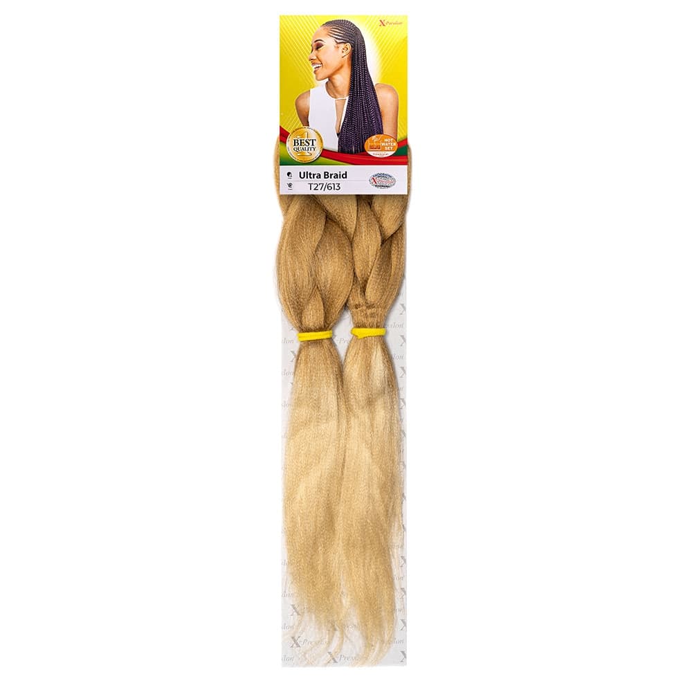 X-PRESSION NIGERIA EXTENSION PER CAPELLI - ALLUNGAMENTO ARTIFICIALE PER TRECCINE COLOUR # T27/613 .