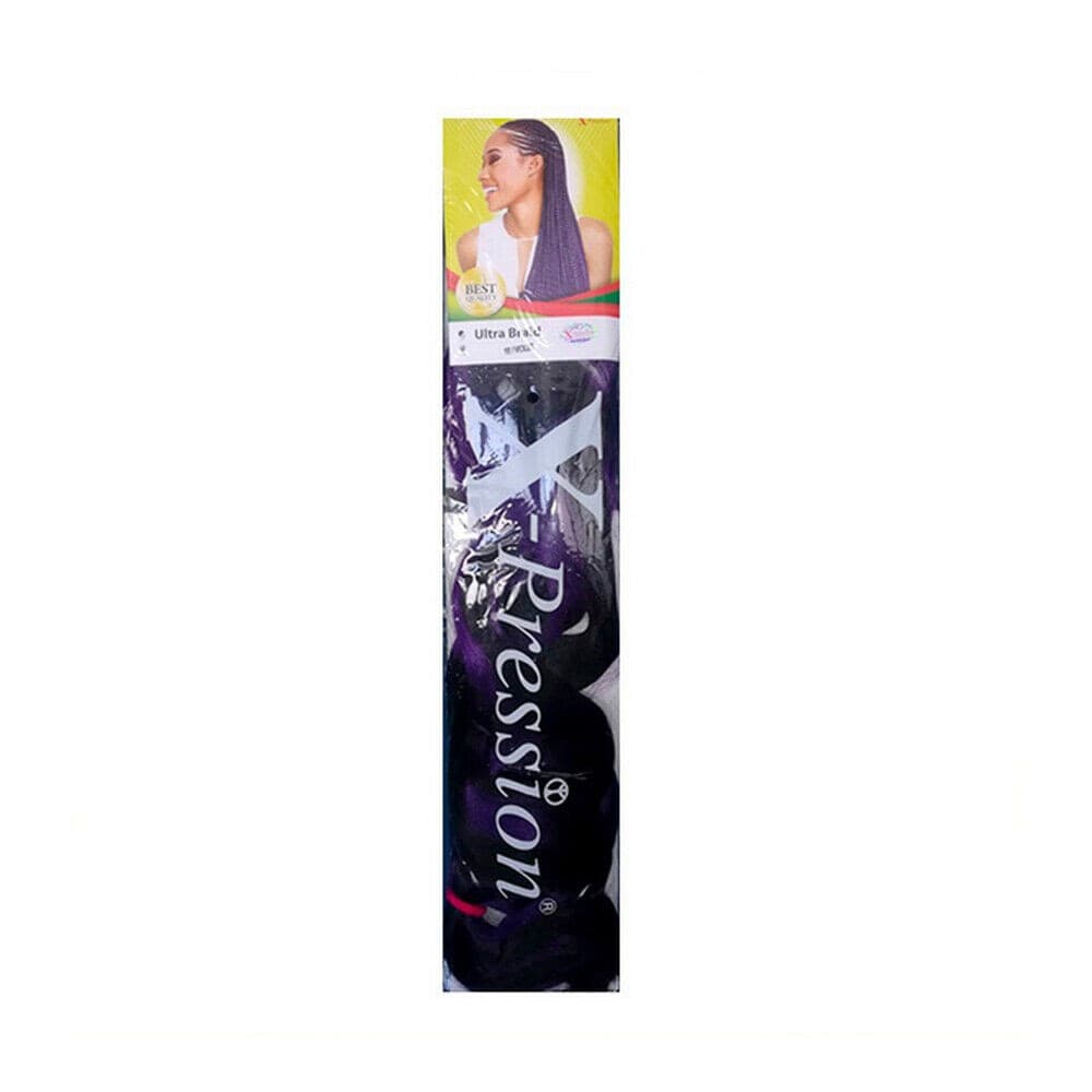 X-PRESSION NIGERIA EXTENSION PER CAPELLI - ALLUNGAMENTO ARTIFICIALE PER TRECCINE COLOUR #1B/VIOLET . in Extension Agbon - Martinsicuro, commercioVirtuoso.it