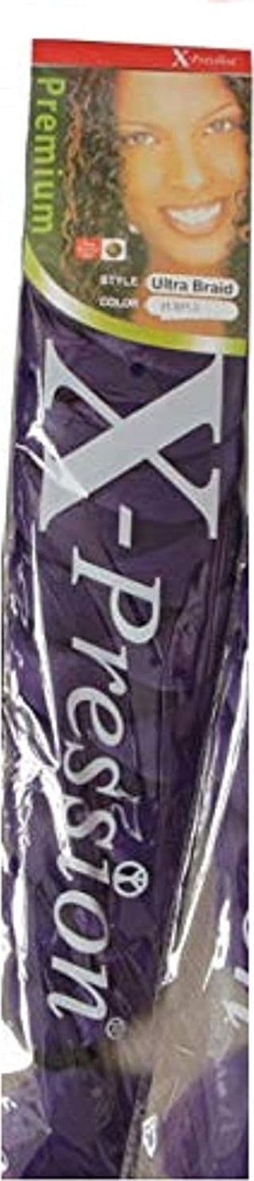 X-PRESSION NIGERIA EXTENSION PER CAPELLI - ALLUNGAMENTO ARTIFICIALE PER TRECCINE COLOUR PURPLE . in Extension Agbon - Martinsicuro, commercioVirtuoso.it