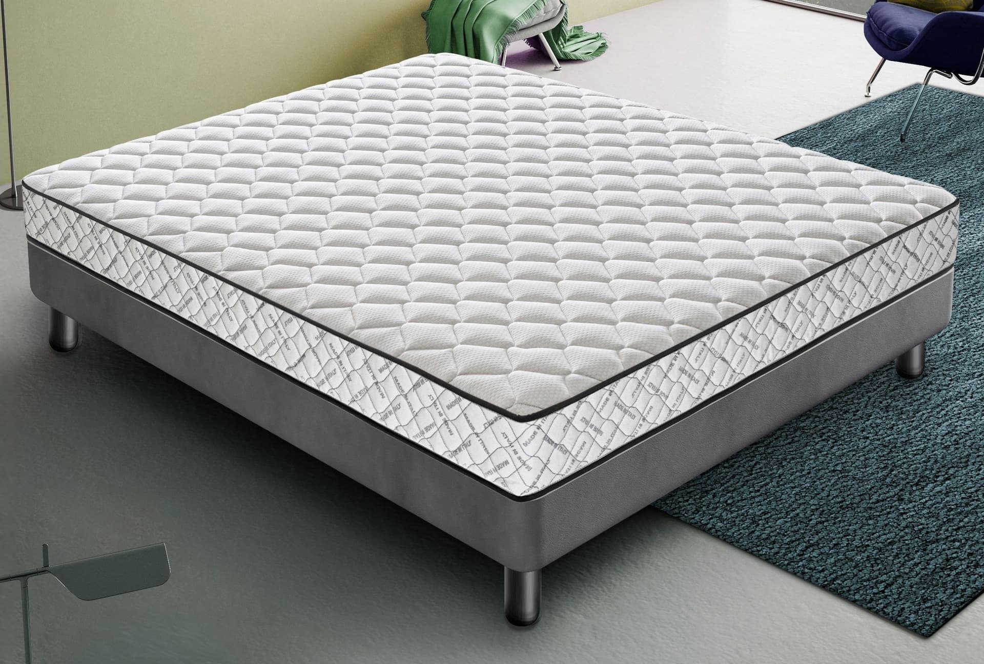 Materasso memory Memory Foam - Altezza 20 cm - Ortopedico - Rigidità H3 Made in Italy in Materassi iLoveSleep - Concesio, commercioVirtuoso.it