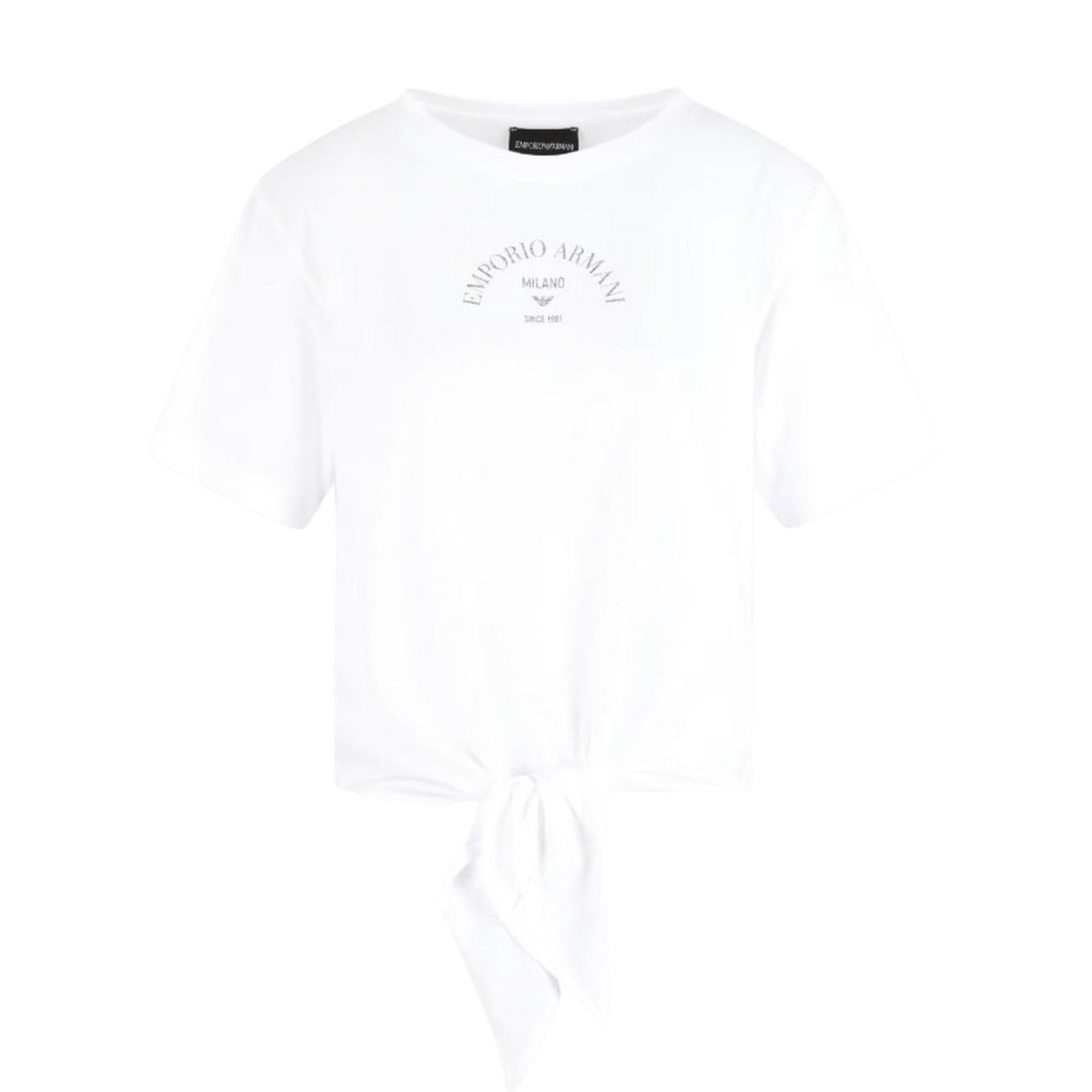 EMPORIO ARMANI t-shirt donna emporio armani - t-shirt - bianco da donna in T-shirt Drestige - Casamassima, commercioVirtuoso.it