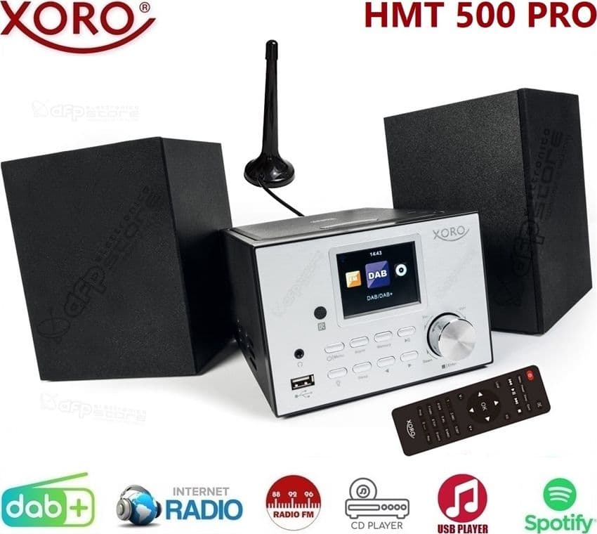 XORO-HMT-500-PRO-Radio-DAB+-Internet-Radio-Spotify-Connect-Lettore-CD-Wifi-Bluetooth