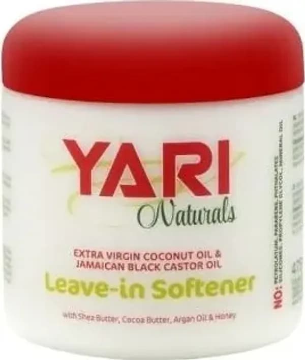YARI NATURALS LEAVER IN SOFTENER EXTRA VIRGIN COCONUT & JAMACIAN BLACK CASTOR OIL 475ML PER CAPELLI in Balsami ad azione profonda e trattamenti Agbon - Martinsicuro, commercioVirtuoso.it