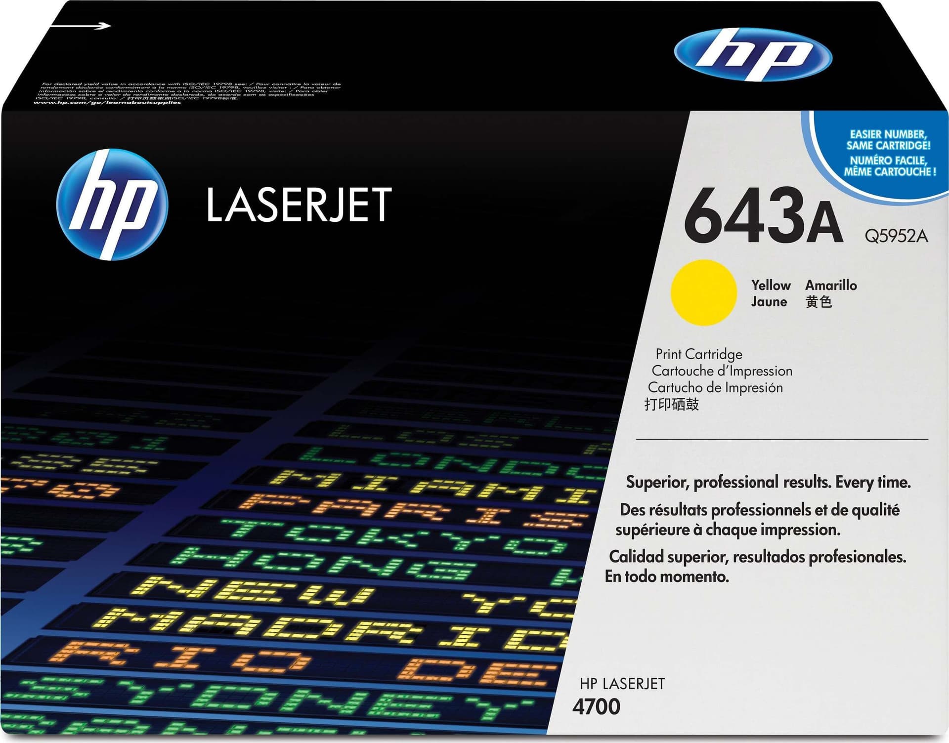 Yellow Reg HP Color laserjet 4700DN,4700PH Plus-10K643A Elettronica/Informatica/Stampanti e accessori/Accessori per stampanti a inchiostro e laser/Toner Innovamy.it - Milano, Commerciovirtuoso.it