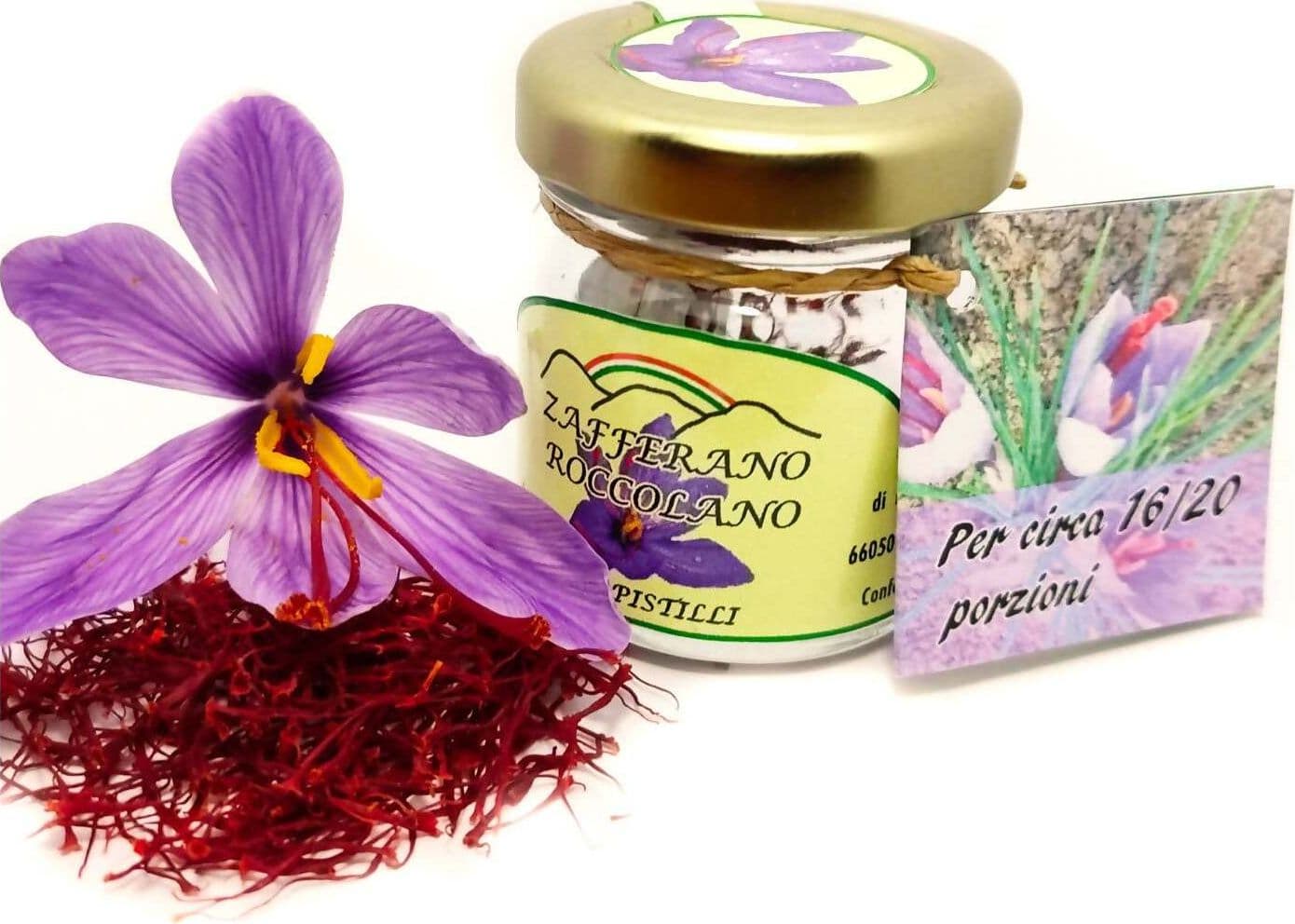 Zafferano in Pistilli Italiano "Roccolano" Stimmi di Zafferano Puro di Prima Categoria 0.50gr in Zafferano Azienda Agricola ’’Lo Zafferano", commercioVirtuoso.it