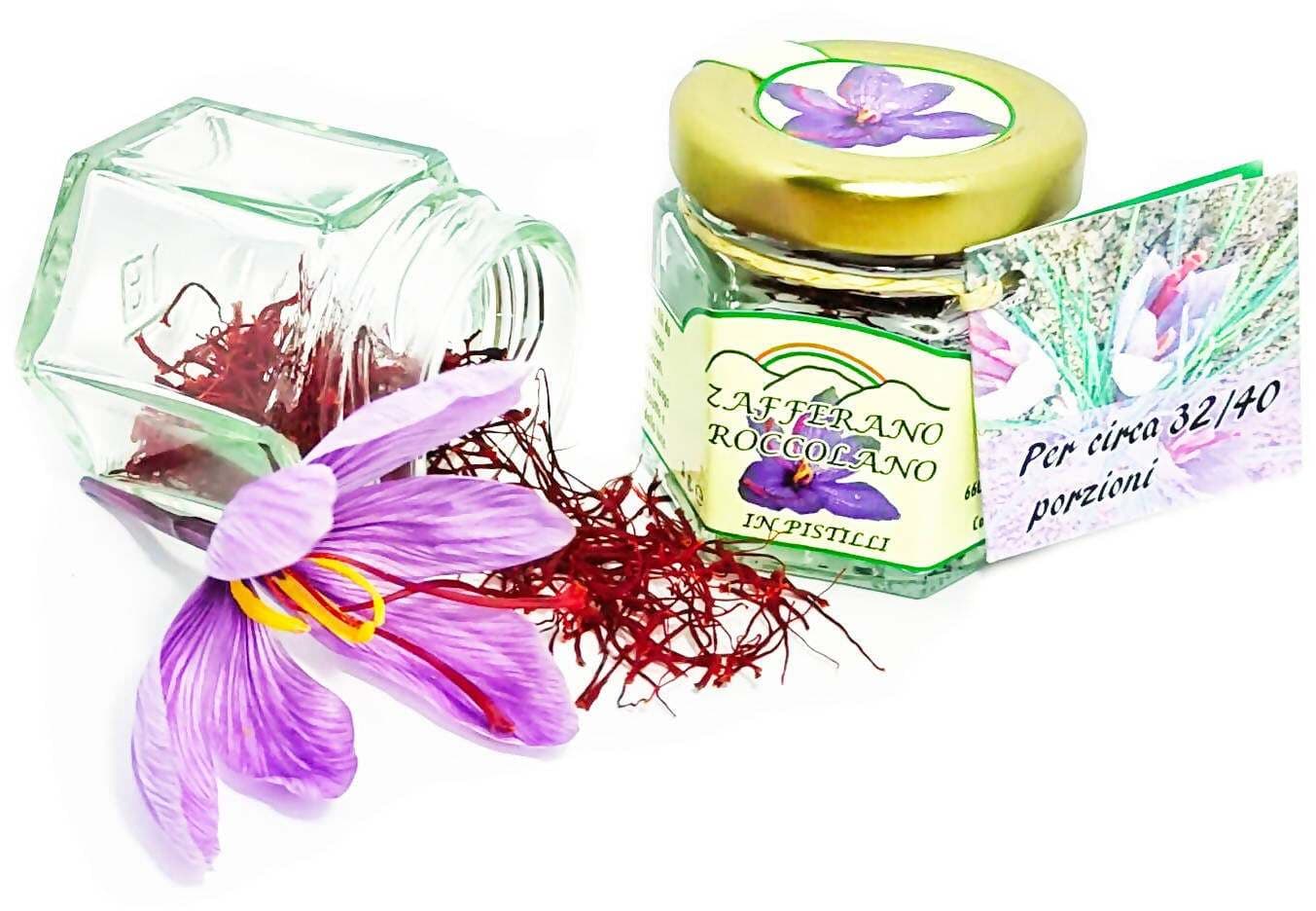 Zafferano in Pistilli Italiano "Roccolano" Stimmi di Zafferano Puro di Prima Categoria 1gr in Zafferano Azienda Agricola ’’Lo Zafferano", commercioVirtuoso.it