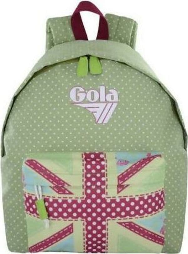 Zaino Gola Americano Harlow Green Zaino per Ragazzi per La Scuola Con Zip E Tasca Esterna in Zaini per ragazzi Cartolibreria La Fenice - Spadafora, commercioVirtuoso.it