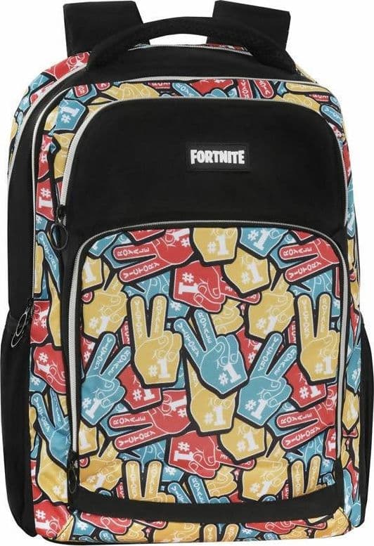 Zaino Organizzato Foam Fingers Fortnite Zaino per La Scuola per Ragazzi Fantasia Fondo E Schienale Termoformati Comfort 30 X 43h X 22 Cm Franco Cosimo Panini in Zaini per ragazzi Cartolibreria La Fenice - Spadafora, commercioVirtuoso.it