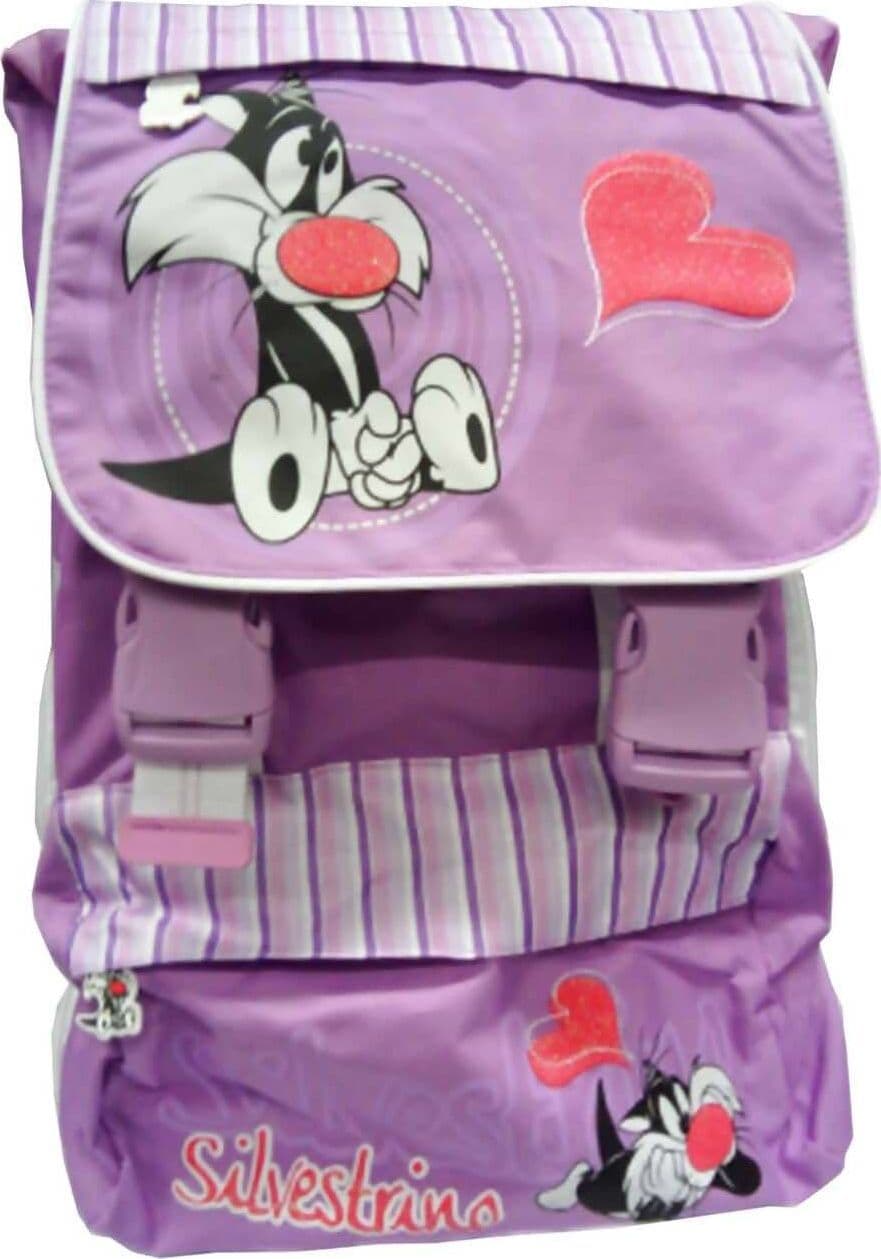 Zaino Scuola Fantasia Silvestro Sdoppiabile Zaino Cartella per Bambini Viola Fantasia Con Spallacci Imbottiti E Schienale Preformato 2 Tasche Esterne E 2 Scomparti Interni 43x20x32 Cm Franco Cosimo Panini in Zainetti per bambini Cartolibreria La Fenice - Spadafora, commercioVirtuoso.it