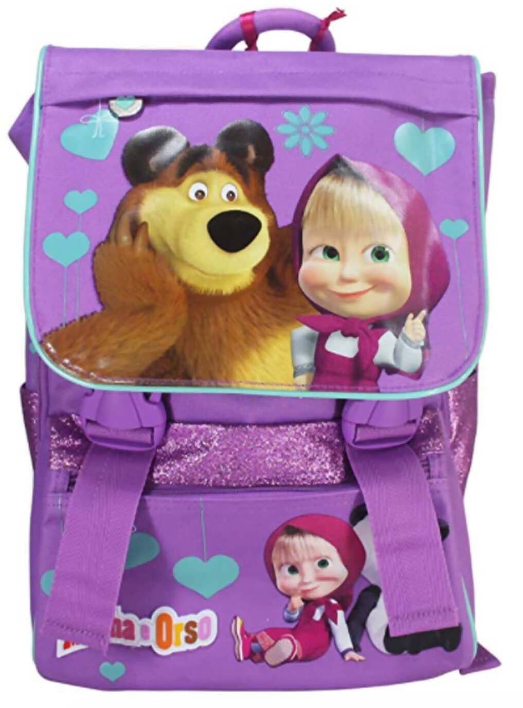 Zaino Scuola Masha E Orso Estensibile Primino Accademia Zaino Cartella Per Bambini Viola Con Dorso Preformato E Spallacci Regolabili Cartella 2 Scomparti 35x26x12 Cm E Estensione in Zainetti per bambini Cartolibreria La Fenice - Spadafora, commercioVirtuoso.it