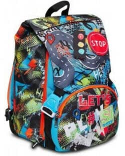 Zaino Scuola Sdoppiabile Big Sj Gang Rushpack in Zaini per ragazzi Cartolibreria La Fenice - Spadafora, commercioVirtuoso.it