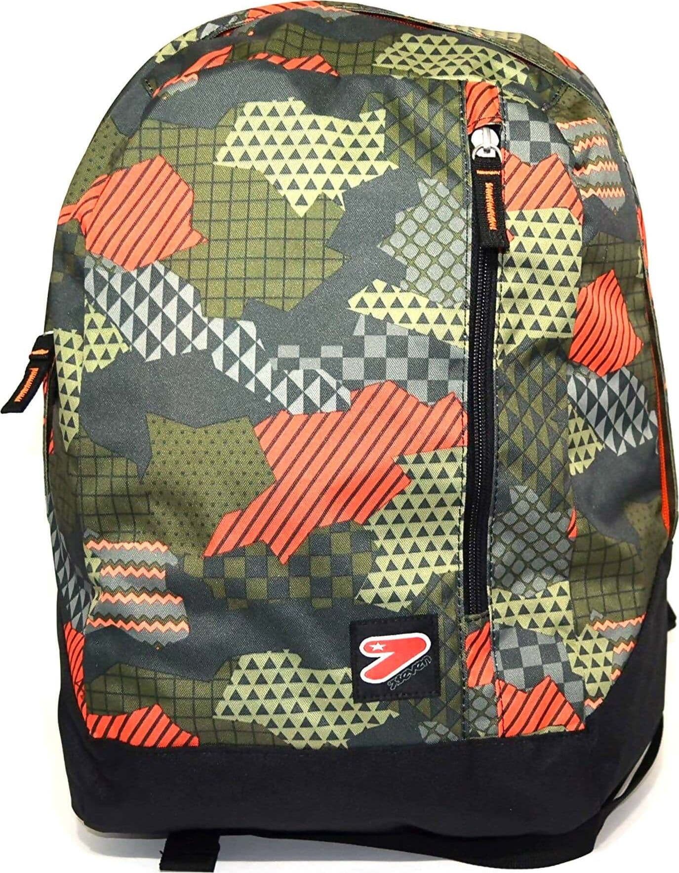 Zaino Scuola Seven Double B Pack Camouflag Reversibile Oliva + Cuffie Zaino Scuola 27 Lt in Zaini per ragazzi Cartolibreria La Fenice - Spadafora, commercioVirtuoso.it