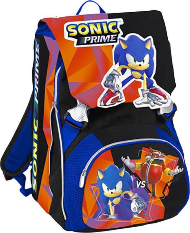 Zaino Sdoppiabile Big Sonic Prime Con Tasca Frontale per La Scuola Cancelleria e prodotti per ufficio/Scuola e materiale didattico/Materiale scolastico/Cartelle e zaini per la scuola/Zaini per ragazzi Cartoleria Deja Vu - Crotone, Commerciovirtuoso.it