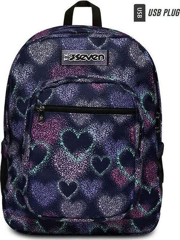 Zaino Seven® Freethink - Girl per La Scuola Cancelleria e prodotti per ufficio/Scuola e materiale didattico/Materiale scolastico/Cartelle e zaini per la scuola/Zaini per ragazzi Cartoleria Deja Vu - Crotone, Commerciovirtuoso.it