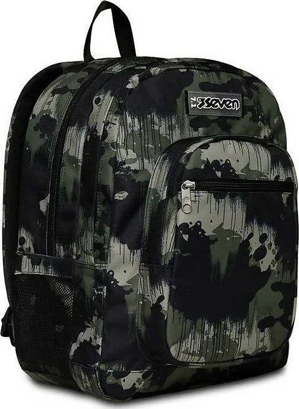Zaino Seven Freethink Boy Verde Militare per La Scuola Cancelleria e prodotti per ufficio/Scuola e materiale didattico/Materiale scolastico/Cartelle e zaini per la scuola/Zaini per ragazzi Cartoleria Deja Vu - Crotone, Commerciovirtuoso.it