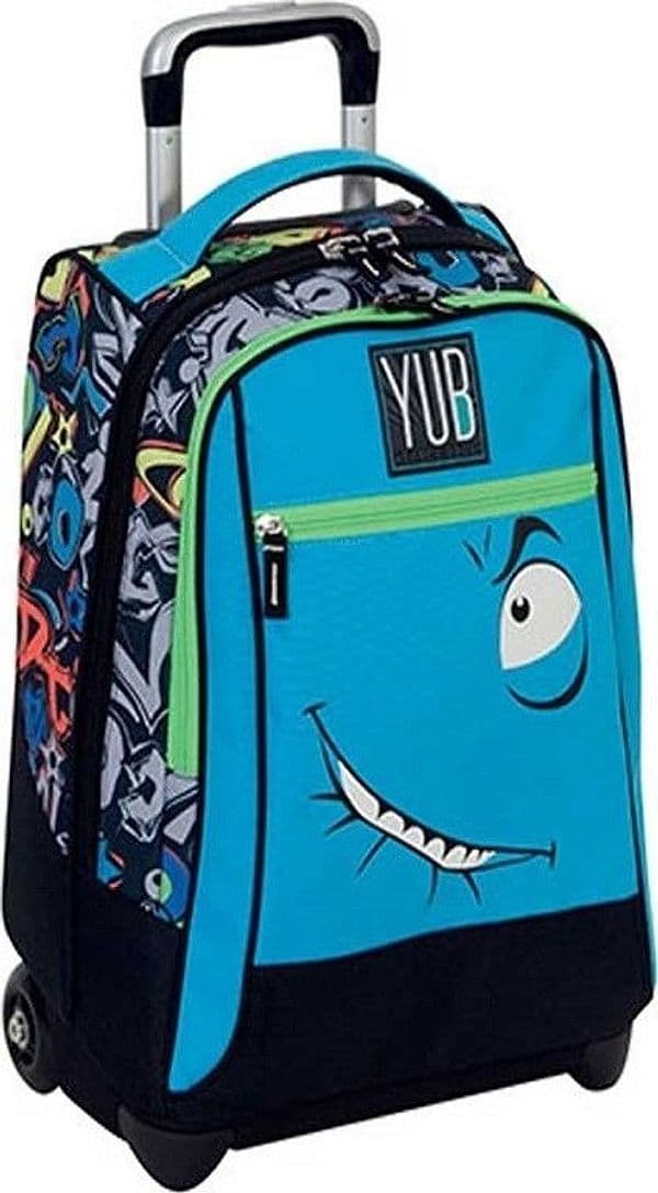 ZAINO TROLLEY SVALVOLATI YUB BOY AZZURRO RAGAZZI SCUOLA VIAGGI Cancelleria e prodotti per ufficio/Scuola e materiale didattico/Materiale scolastico/Cartelle e zaini per la scuola/Zainetti per bambini Trade Shop italia - Napoli, Commerciovirtuoso.it
