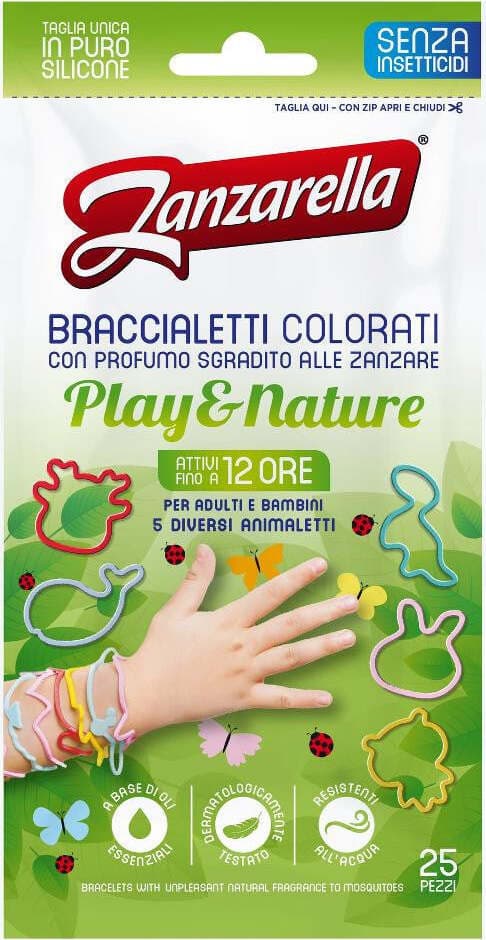 ZANZARELLA-Bracciale-antizanzare-Nature-25-pz-Coswell