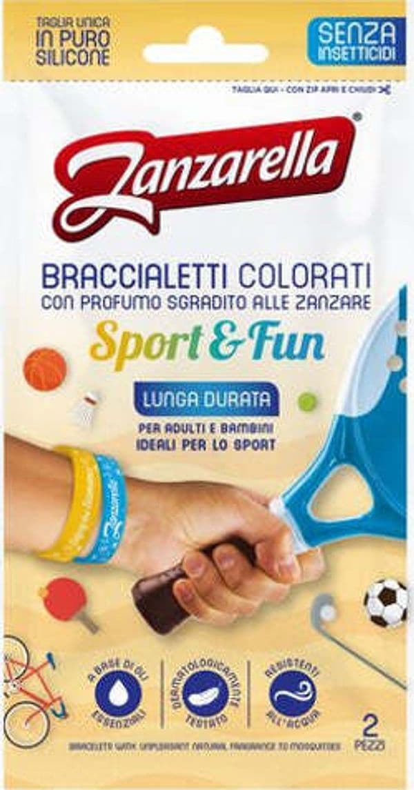 ZANZARELLA-Bracciale-antizanzare-Sport-&-Fun-2-pz