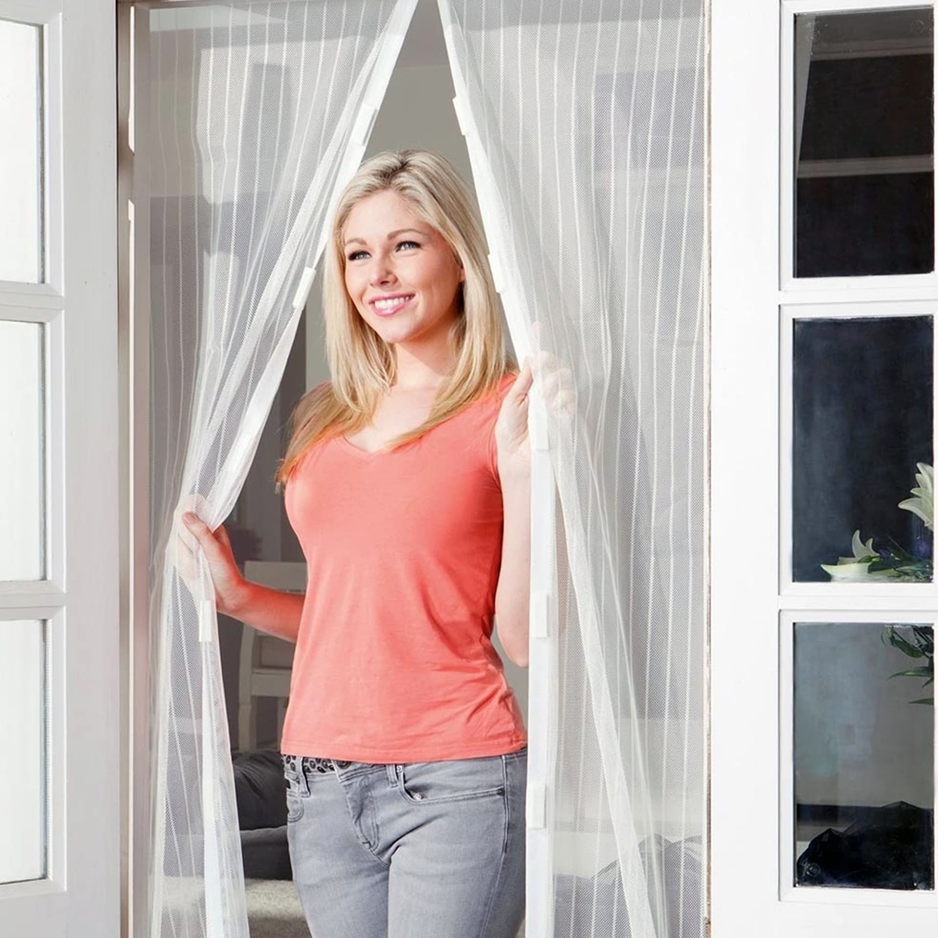 ZANZARIERA MAGNETICA 140x240 CM ZANZARIERA UNIVERSALE PORTA FINESTRA PANNA BEIGE Giardino e giardinaggio/Giardinaggio/Prodotti fitosanitari e pesticidi/Zanzariere elettriche Trade Shop italia - Napoli, Commerciovirtuoso.it