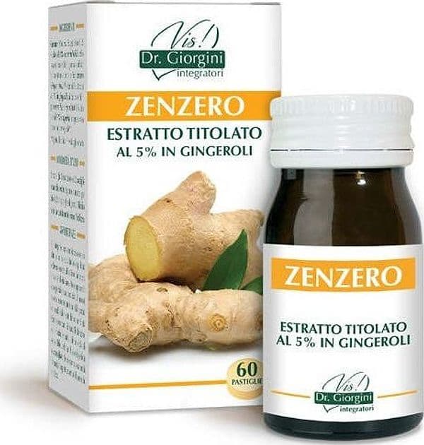 ZENZERO ESTRATTO TITOLATO integratore alimentare 60 pastiglie Dr. Giorgini