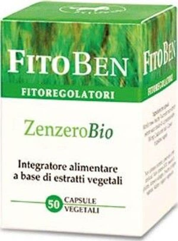 ZENZEROBIO integratore alimentare 50 capsule vegetali Fitoben
