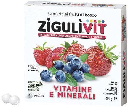Ziguli piu'vit.min. frutti bos in Caramelle dure e confetti Clubfarma - Melilli, commercioVirtuoso.it