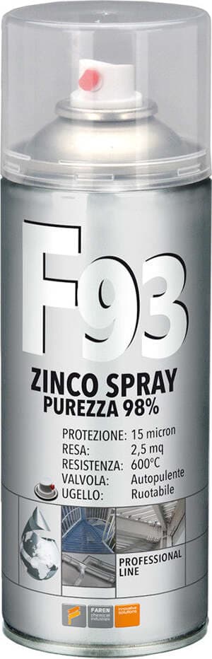 Zinco-Spray-Professionale-Faren-F93-400-ML---Protezione-e-Rifinitura-di-Qualità
