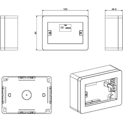 Come scegliere Scatole superficiali di derivazione per impianti elettrici