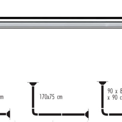 Come scegliere Bastoni e telai per tende da doccia